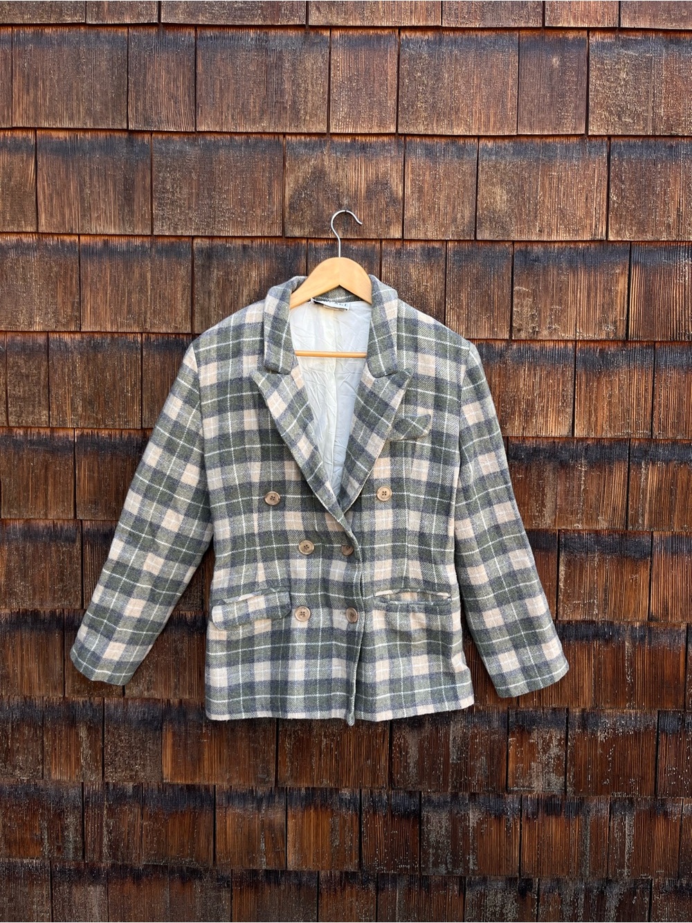 Rampage Plaid Blazer